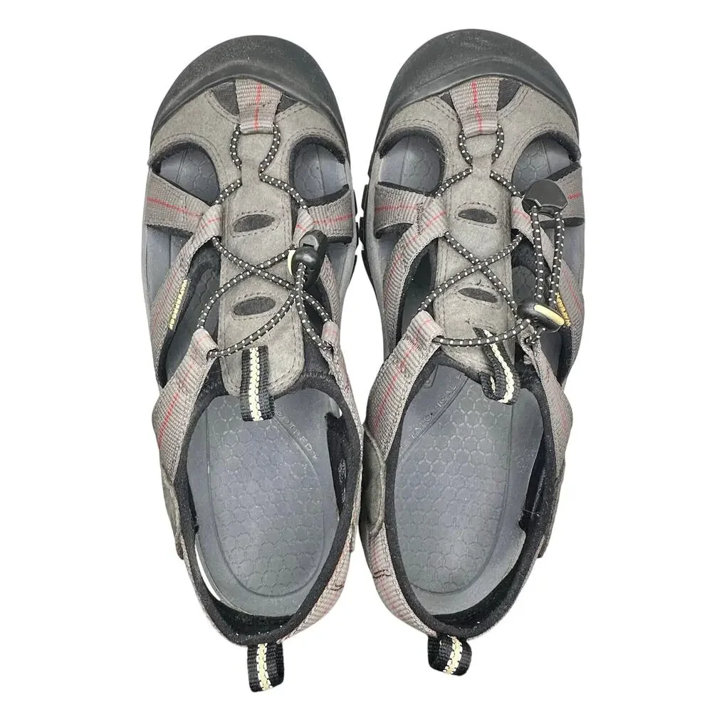 Keen | Men | Venice H2 Red Gray Outdoor Hiking Waterproof Sandals | Size 11